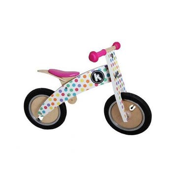 KiddiMoto Loopfiets Kurve Pastel Dotty (Kinderen), Ophalen of Verzenden, Nieuw