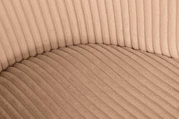 Design Stoel LYON Roze Corduroy Zwart Metalen Poten - 44962, Huis en Inrichting, Stoelen, Ophalen of Verzenden, Nieuw
