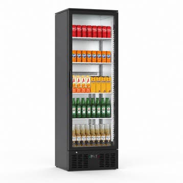 Koelkast - 236 Liter - 1-Deurs - Glazen Deur - Geventileerd, Verzenden, Nieuw in verpakking