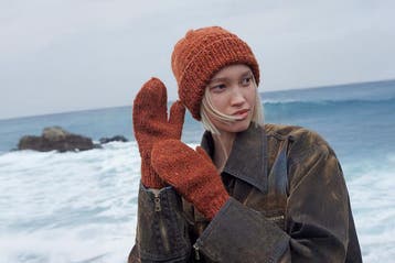 Breipatroon Damesmuts Jodi met spikkels van Donegal Tweed+, Ophalen of Verzenden, Nieuw