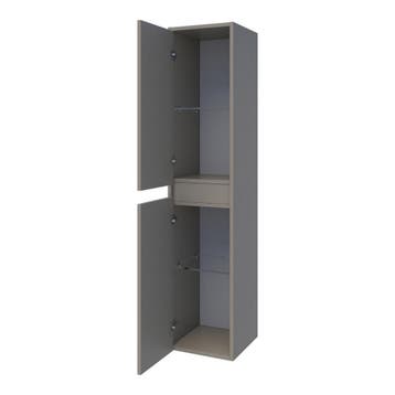Brauer Adore - Hoge Kast - 160 cm - 2 Deuren - Greeploos -, Ophalen of Verzenden, Nieuw
