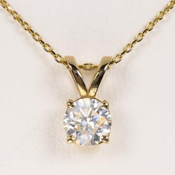 Zonder minimumprijs - Ketting met hanger - 14 karaat Geel