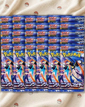 Pokémon - 30 Booster pack - Pokémon TCG MEGA - Ninja Spinner, Nieuw