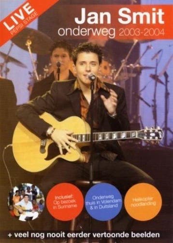 Jan Smit - Onderweg 2003-2004 (dvd tweedehands film), Ophalen of Verzenden, Zo goed als nieuw