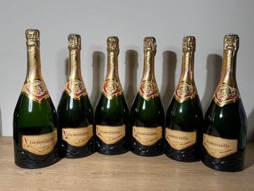 Vranken, Demoiselle Vranken - Champagne Brut - 6 Flessen, Nieuw