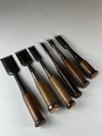 6-delige beitelset (, , , , , Vintage Japanse, Antiek en Kunst