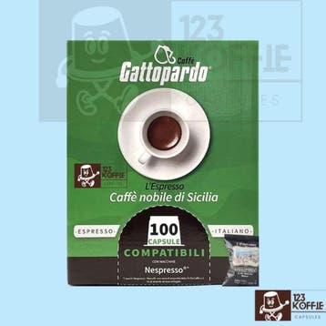 Volle Italiaanse espresso capsules Nespresso  100 stuks, Verzenden, Nieuw