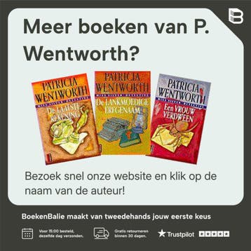 Wentworth / 10 De ivoren dolk / Poema detective P. Wentworth, Verzenden, Gelezen, P. Wentworth