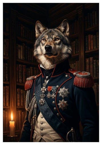 Anonymous - Wolf — Napoleonic General - 2020s