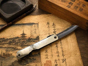 Higonokami 04 Triple Layered Silver Knife – Coltello