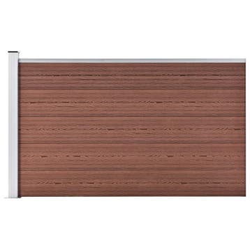 Tuinscherm hkc 175x105cm | retourdeal 85% korting, 100 tot 150 cm, 150 tot 200 cm, Ophalen of Verzenden, Composiet