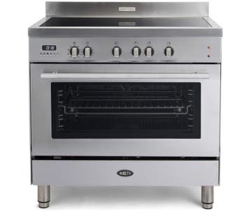 €2399 Boretti MFBI901IX Fornuis, Ophalen of Verzenden, Nieuw, Vrijstaand