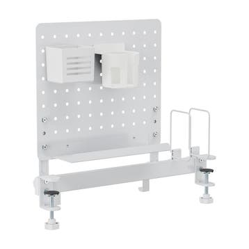 Bureau organizer Sauda 50x50 cm wit [en.casa], Verzenden, Nieuw