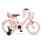 SJOEF Dolly Meisjesfiets 16 inch - 4-6 Jaar - Unicorn - Roze, Fietsen en Brommers, Fietsen | Kinderfietsjes, Verzenden, Nieuw