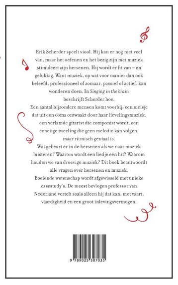 Singing in the brain - Erik Scherder 9789025307035, Boeken, Verzenden, Gelezen, Erik Scherder