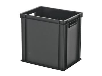 BLACK LINE stapelbak / bordenbak - 400 x 300 x H 400 mm, Ophalen of Verzenden, Nieuw