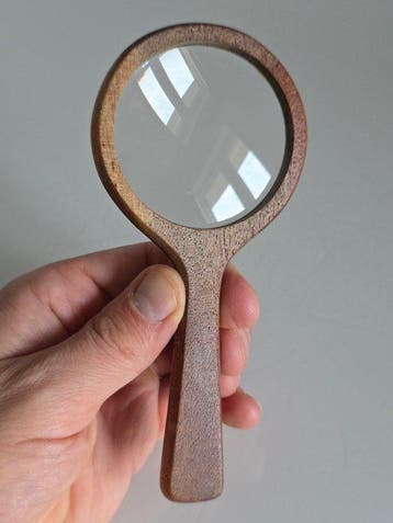 Loupe - Elegancka Lupa Biurkowa - 1960-1970 - Denemarken -
