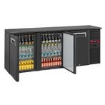 Diamond Barkoelkast | BOTTLES EVO | 500L | Zwart | -2°C/+8°C, Ophalen of Verzenden, Nieuw
