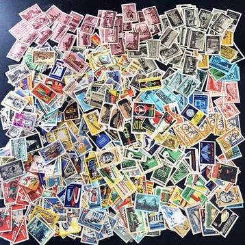 Luciferdoos (700) - Lot met meer dan 700 vintage (60s/70s)