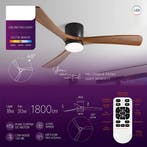 Plafondventilator met Lamp - Brinton Velvet - Aanpasbare, Ophalen of Verzenden, Nieuw, Metaal