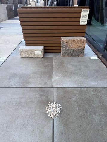 Keramische terrastegels 60x60x3cm vanaf € 29,95/m2, Nieuw, Keramiek, 10 m² of meer, Terrastegels