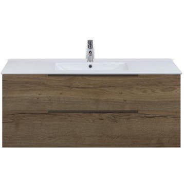 Seville Badmeubelset 120 cm - 2 Laden Tabacco Edge Greep -, Ophalen of Verzenden, Nieuw