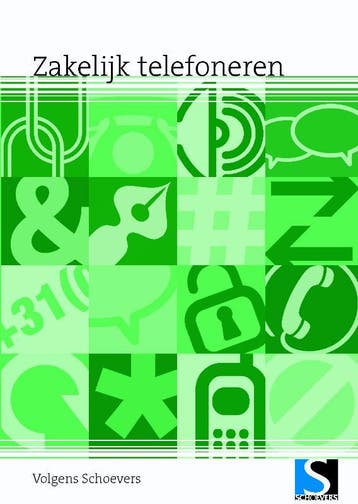 Zakelijk telefoneren / Volgens Schoevers 9789065464668, Verzenden, Zo goed als nieuw, A. Buddingh'