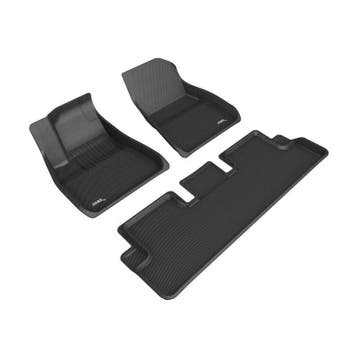 3D MAXpider 20-22 Tesla Model 3 Kagu 1st & 2nd Row Floormats, Ophalen of Verzenden, Nieuw