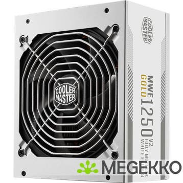 Cooler Master MWE Gold 1250 V2 ATX 3.1 White Edition, Computers en Software, Interne voedingen, Verzenden, Nieuw