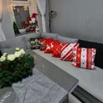 Ruhhy Kerst Kussenhoezen Set – 4 Stuks, Fluwelen Afwerkin., Diversen, Kerst, Ophalen of Verzenden, Nieuw