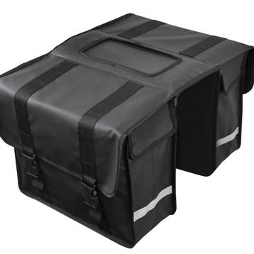 Strex Dubbele Fietstassen Waterdicht – 40 Liter – Zwart, Verzenden, Nieuw, Strex