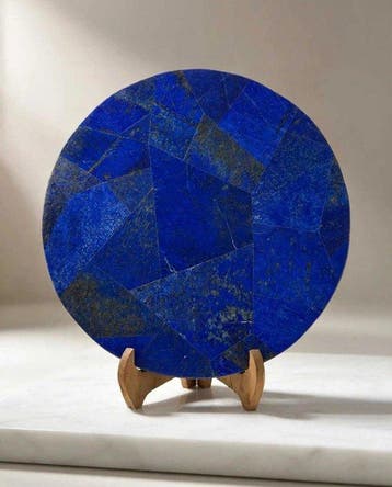 Luxueuze woondecoratie, handgemaakt, lapis