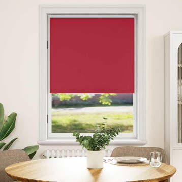 vidaXL Rolgordijn verduisterend 84,4 x 175 cm stofbreedte 80, Verzenden, Nieuw, Rood