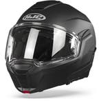 HJC I100 Donker Mat Zwart Systeemhelm, Motoren, Nieuw met kaartje, Systeemhelm, HJC, XXL