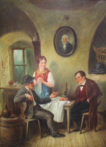 Lucien Stuyts (1879 – 1962) - Herberg tafereel