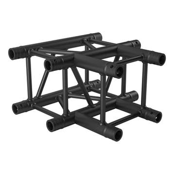 FORTEX FX34-T35 vierkant truss 3-weg T-stuk zwart, Verzenden, Nieuw
