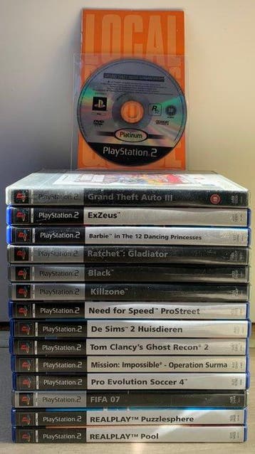 Sony - Playstation 2 (PS2) - 16 various PS2 Games [VG +, Nieuw