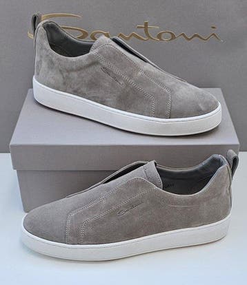 Santoni - Sneakers - Maat: EU 44 - Nieuw met tags, Nieuw