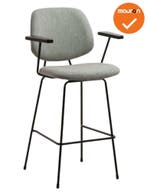 Barkruk Eva - NIEUW - Grijs (Krukken), Werkplek, Ophalen of Verzenden, Nieuw zonder verpakking, Overige typen