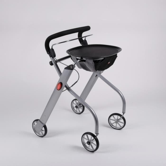 Rollator Trust Care Let's Go Indoor Silk Silver (Nieuw), Diversen, Rollators, Nieuw, Lichtgewicht, Opvouwbaar, Ophalen of Verzenden