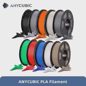 Anycubic PLA Filament Multicolor 1.75mm 1kg - Hoogwaardig Ma, Computers en Software, 3D Printers, Verzenden, Nieuw