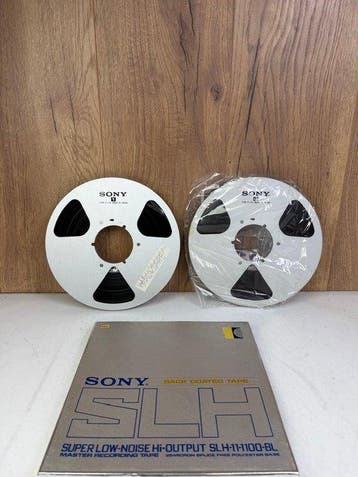 Sony - Metal 26 cm - 26 cm spoelen met tape - 1970, Nieuw