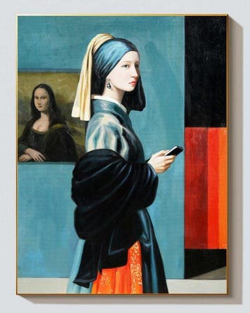 Enigma - Vermeer, Interrupted, Antiek en Kunst