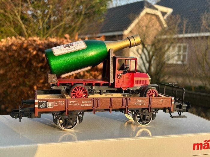 Märklin 1 - 58315 - Modeltrein goederenwagon (1) -, Hobby en Vrije tijd, Modeltreinen | Overige schalen