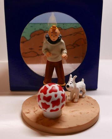 Tintin - 2011 LÉtoile Mystérieuse- Scène cube :, Nieuw