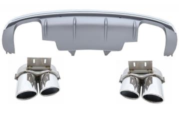 Diffusor AUDI Q5 8R 13-16 S-Line Duplex Sierstukken, Ophalen of Verzenden, Nieuw