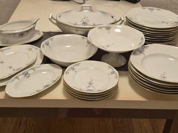 Zeh Scherzer - Tafelservies (31) - Porselein - tafelservies, Antiek en Kunst