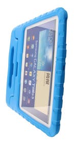 Kinder hoesje Samsung Galaxy Tab 3 10.1/Tab 4 10.1 blauw, Verzenden, Nieuw