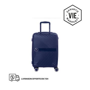 2dekans | BLAUW MEDIUM HARDE KOFFER (MAAT M), Ophalen of Verzenden, Zo goed als nieuw