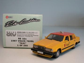 Rob Eddie / Modelcars P.S. Mulder 1:43 - Modelauto - 1987, Nieuw